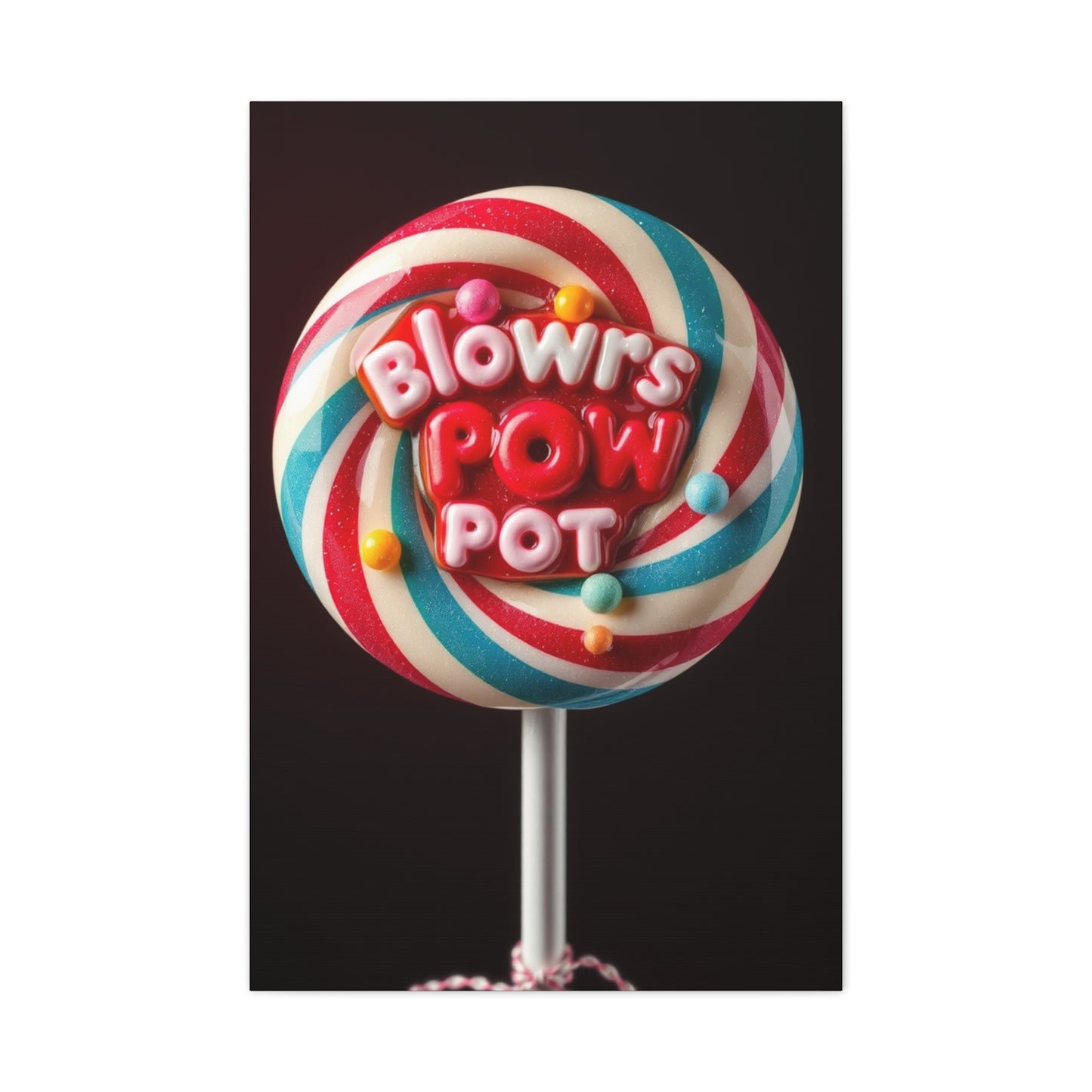 Refined Sugar Pop Vignette Wall Art & Canvas Print