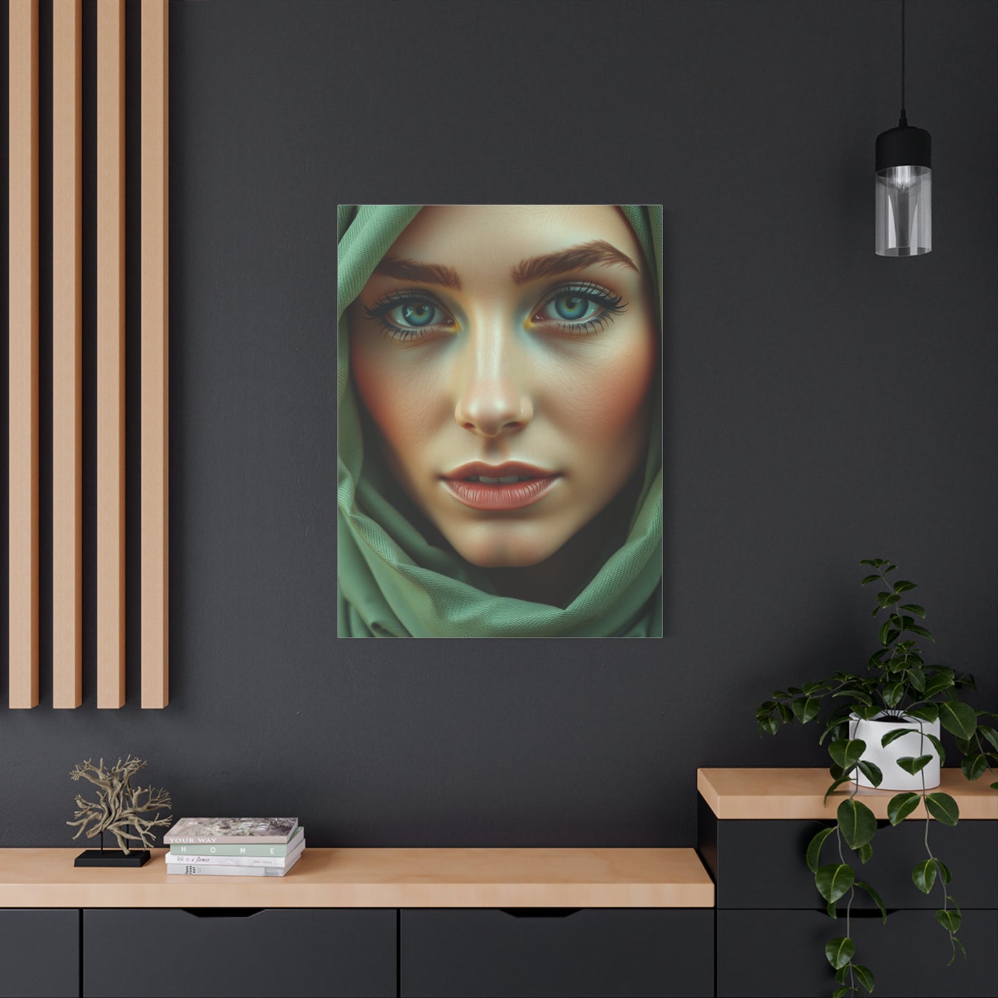 Sage Green Art Refined Canvas Wall Art & Canvas Print