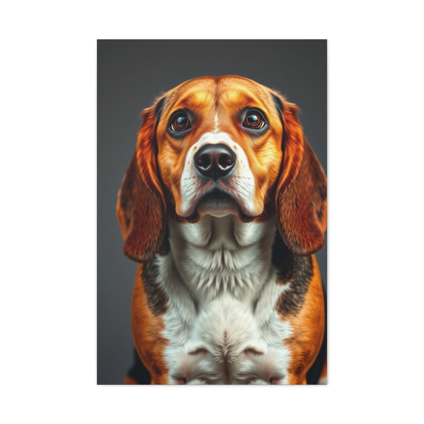 Vision Beagle Art Art Wall Art & Canvas Print