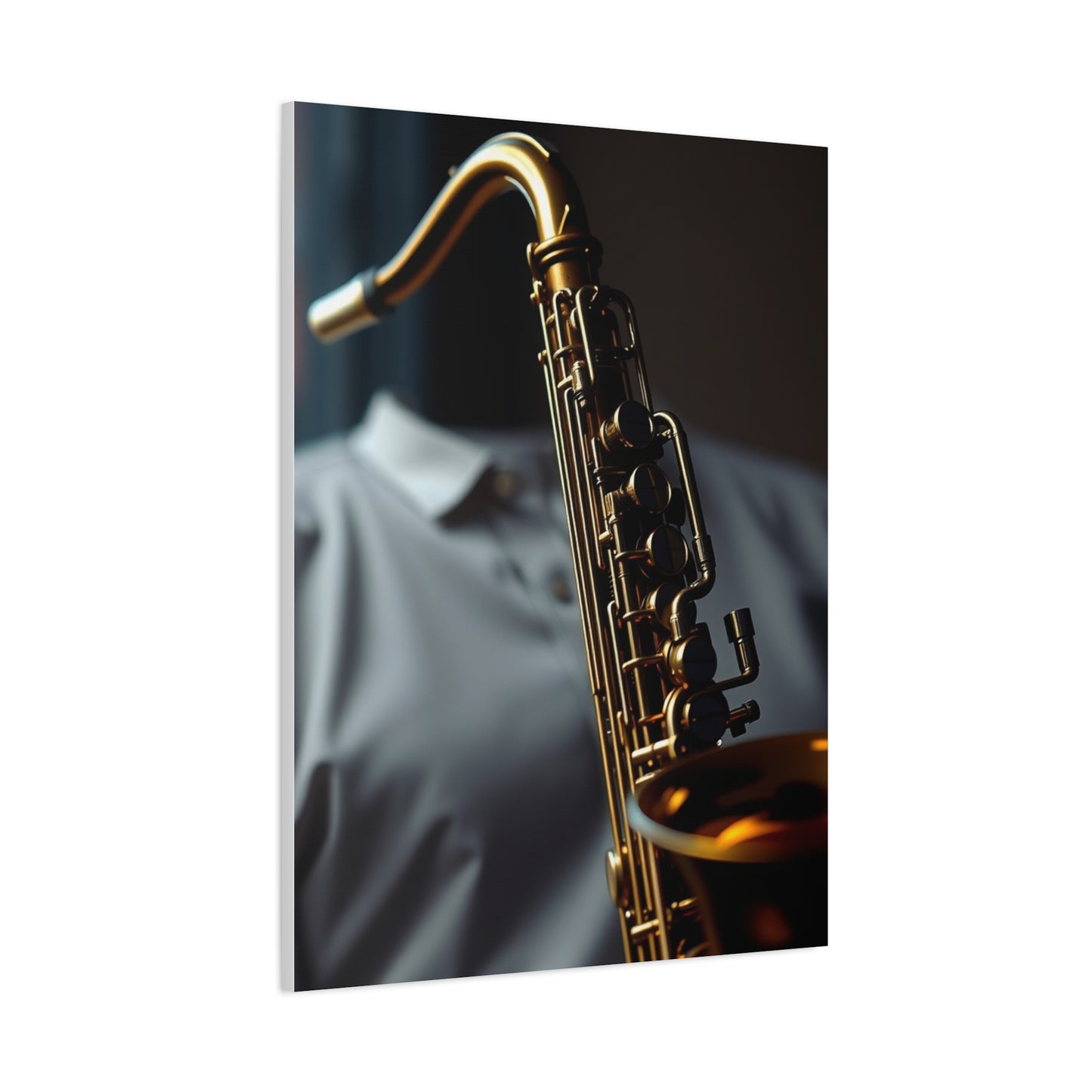Masterpiece Saxophone Art Vision Wall Art & Canvas Print