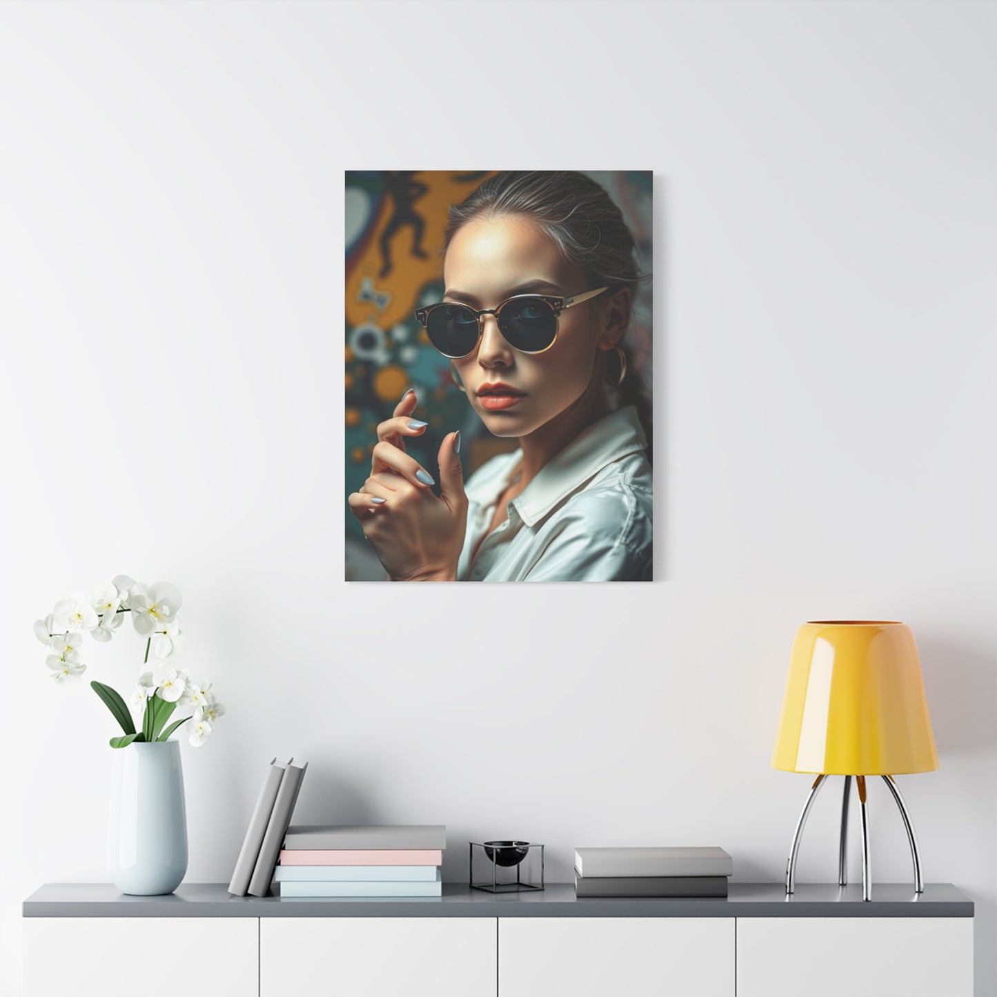 Sleek Artistic Reverie Wall Art & Canvas Print