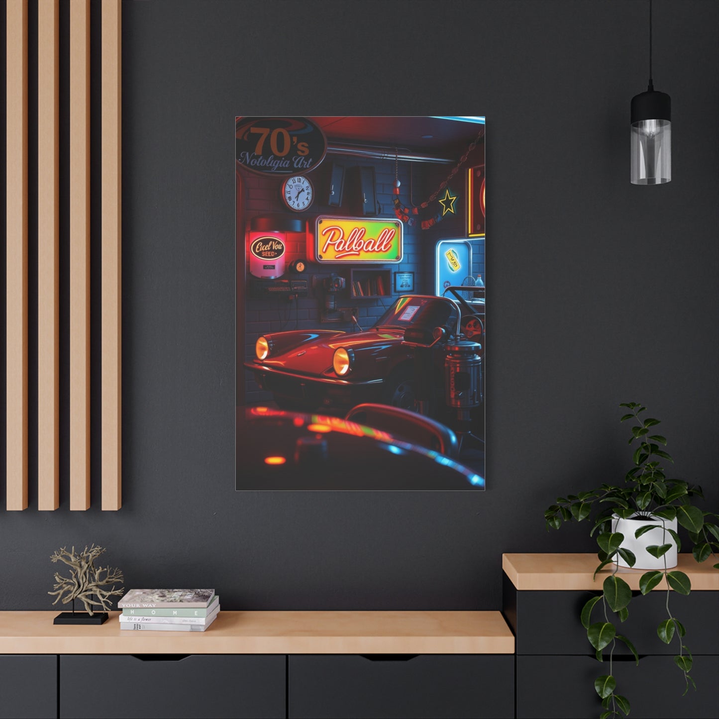 70’s Nostalgia Art Luxury Canvas Wall Art & Canvas Print