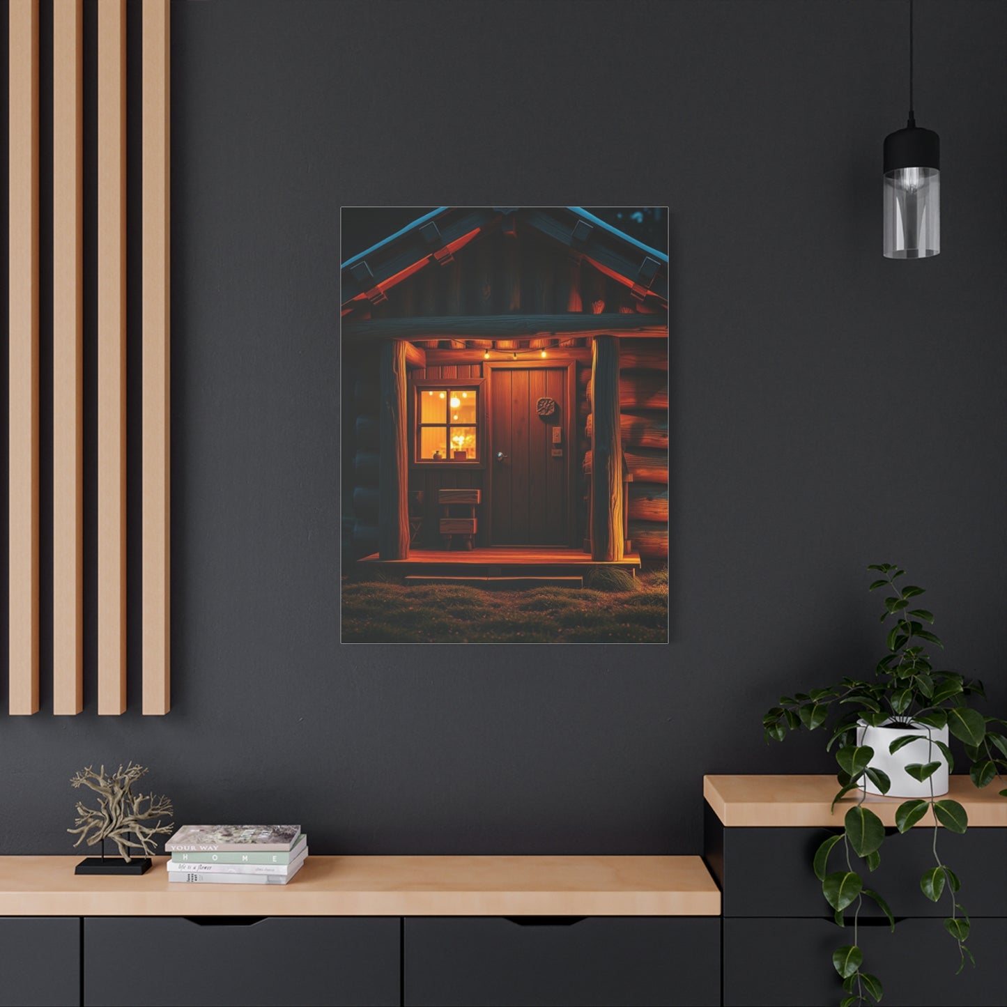 Cabin Art Luxury Canvas Wall Art & Canvas Print