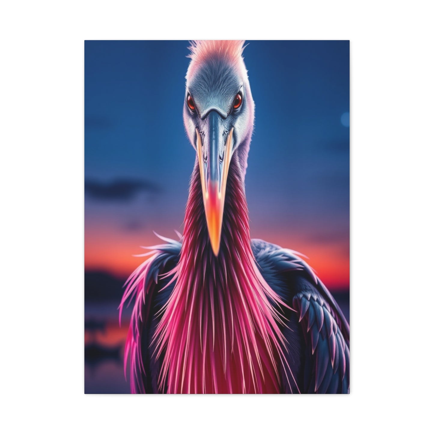 Luxe Plumage Portraiture wall art & canvas print