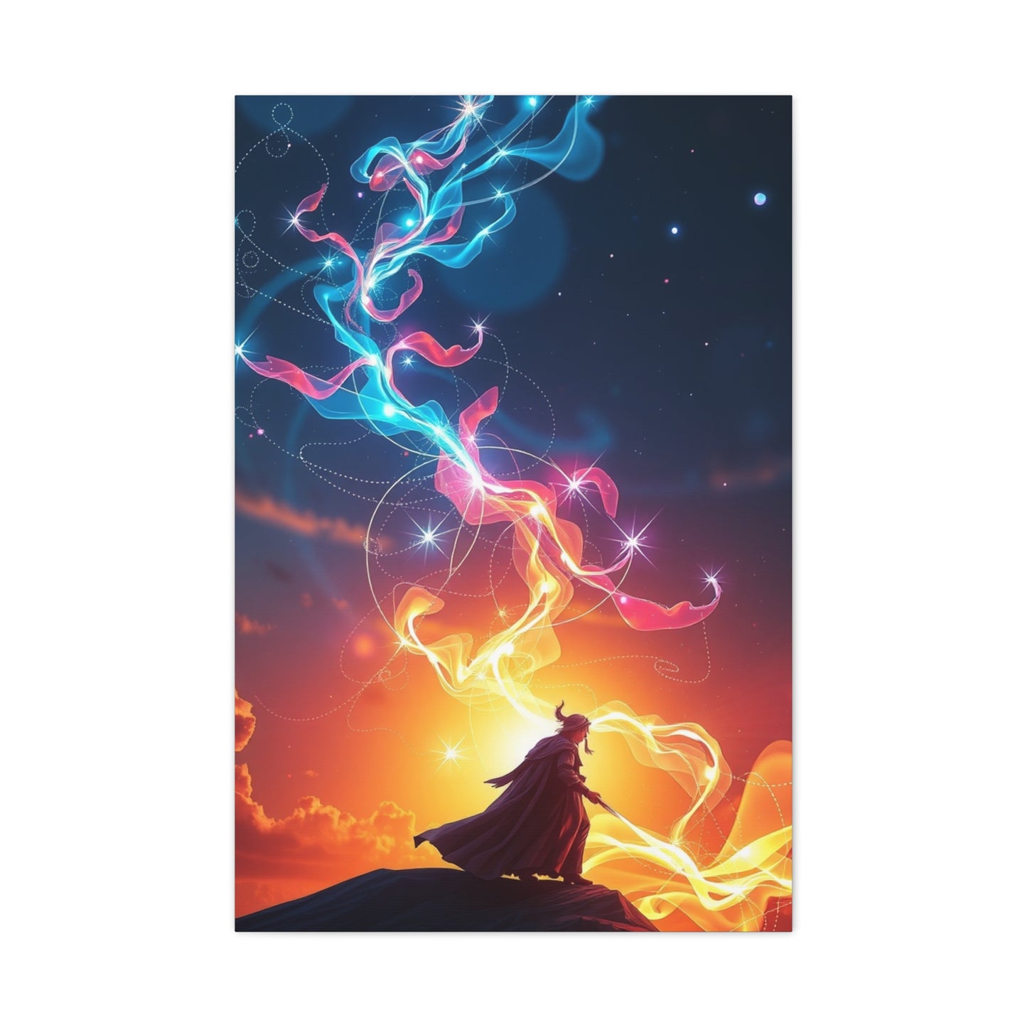 Celestial Dreamscape Canvas Wall Art & Canvas Print