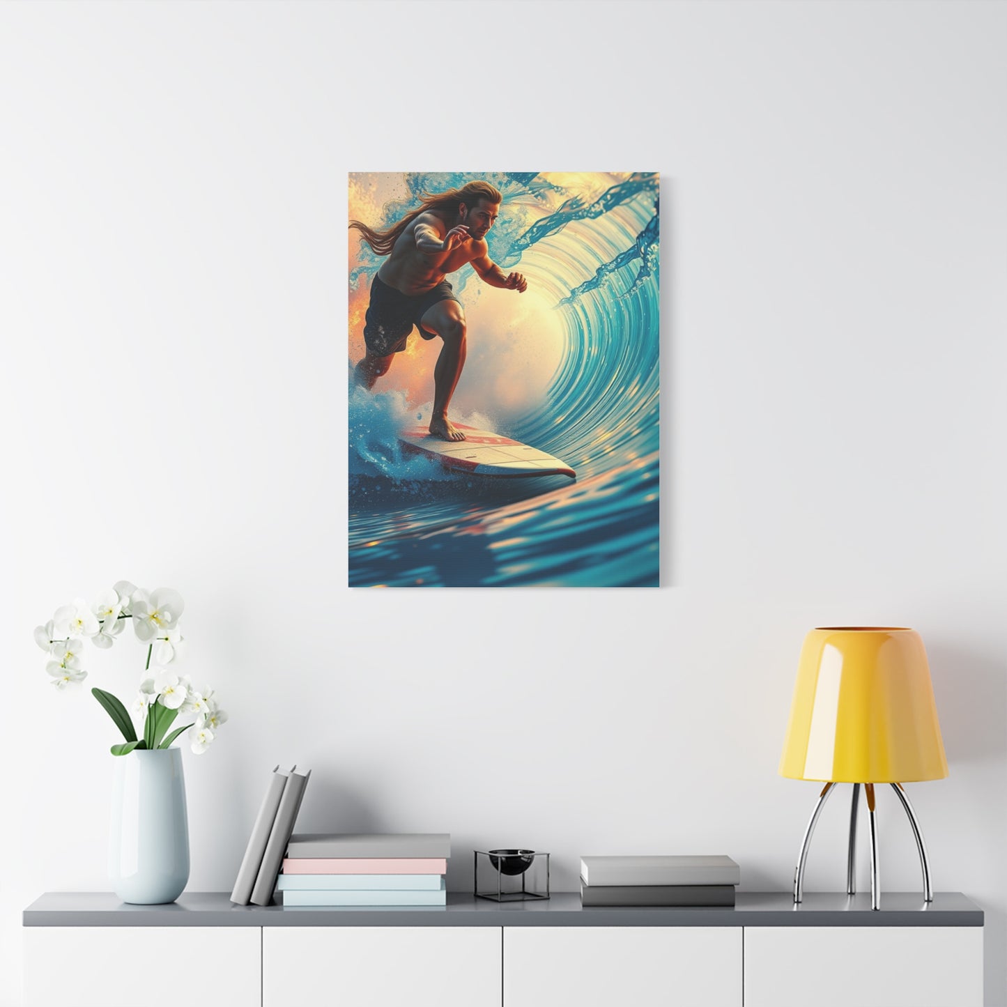 Luxe Surfscape Canvas Wall Art & Canvas Print