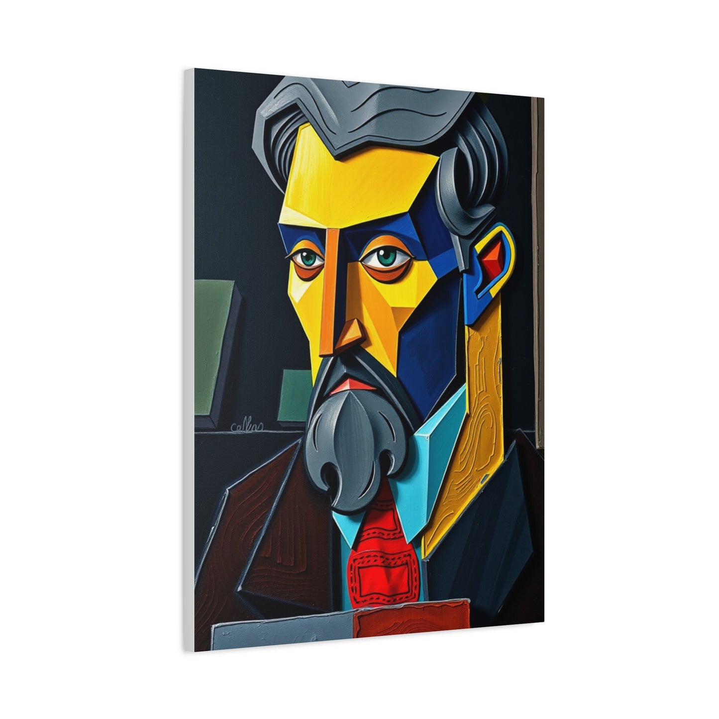 Cubist Aesthetic Canvas Wall Art & Canvas Print