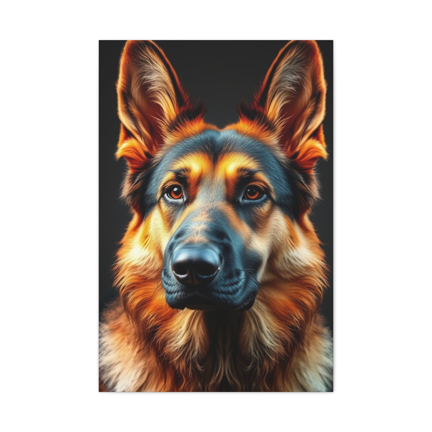 German Shepherd Art Supreme Gallery Wall Art & Canvas Print