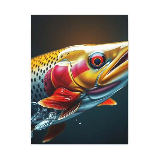 Trout Art Refined Canvas Wall Art & Canvas Print