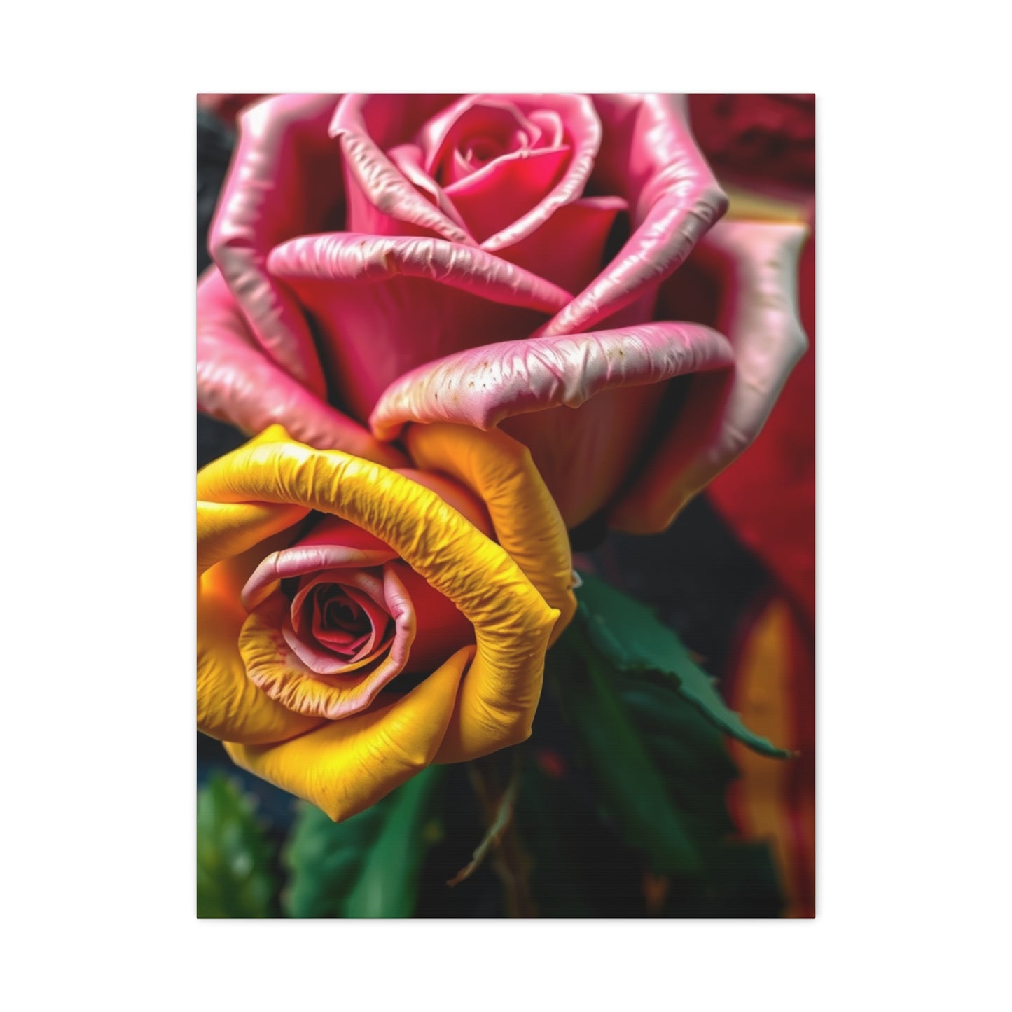 Urban Petals Reverie Canvas Wall Art & Canvas Print