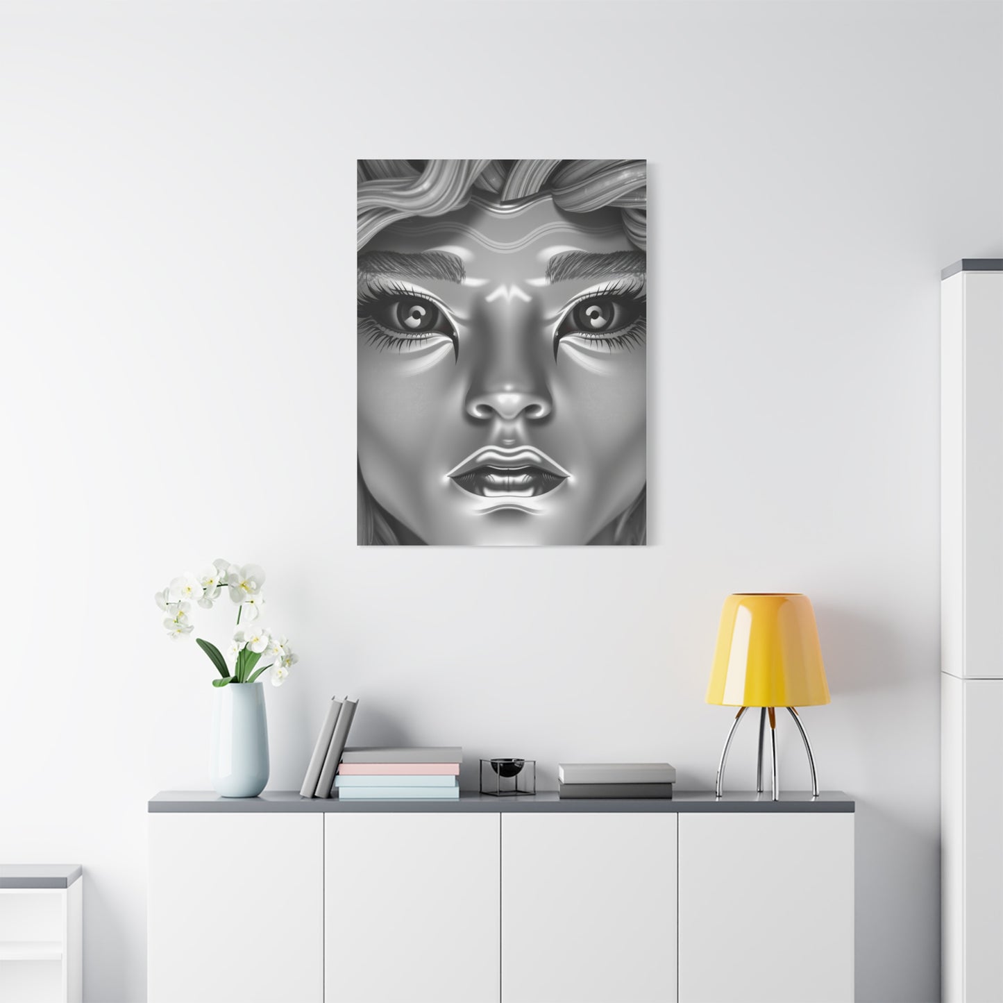 Gray & White Art Supreme Gallery Wall Art & Canvas Print