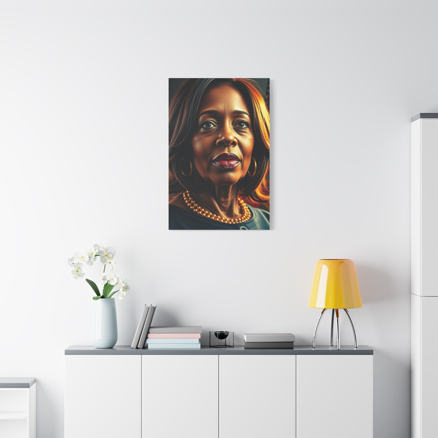 Kamala Harris Art Luxury Canvas Wall Art & Canvas Print