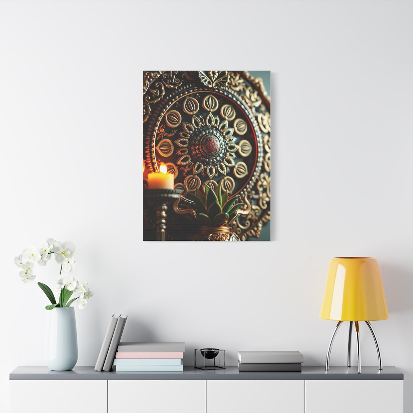 Vision Indian Decor Art Art Wall Art & Canvas Print