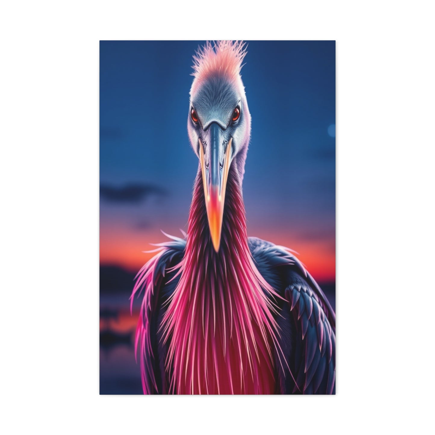 Luxe Plumage Portraiture wall art & canvas print