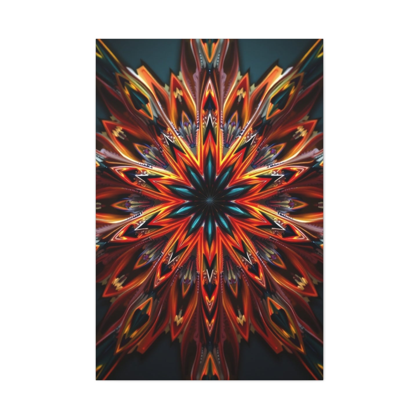 Symmetric Reverie Canvas