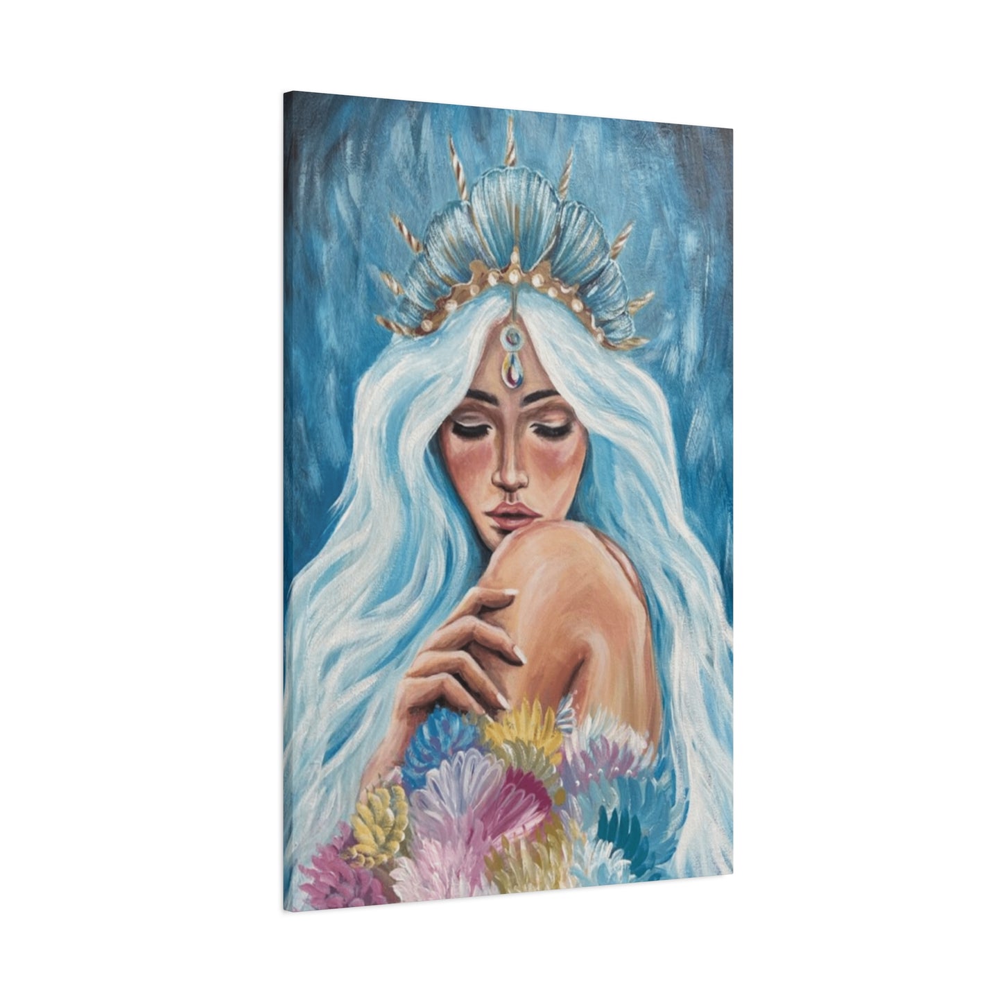 A Mermaid Queen Wall Art & Canvas Prints