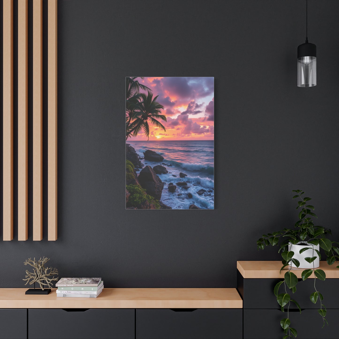 Azure Coastline Opus Wall Art & Canvas Print