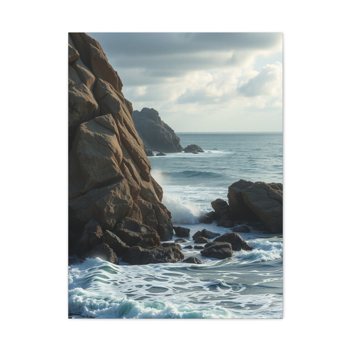 Coastal Panorama Splendor Wall Art & Canvas Print