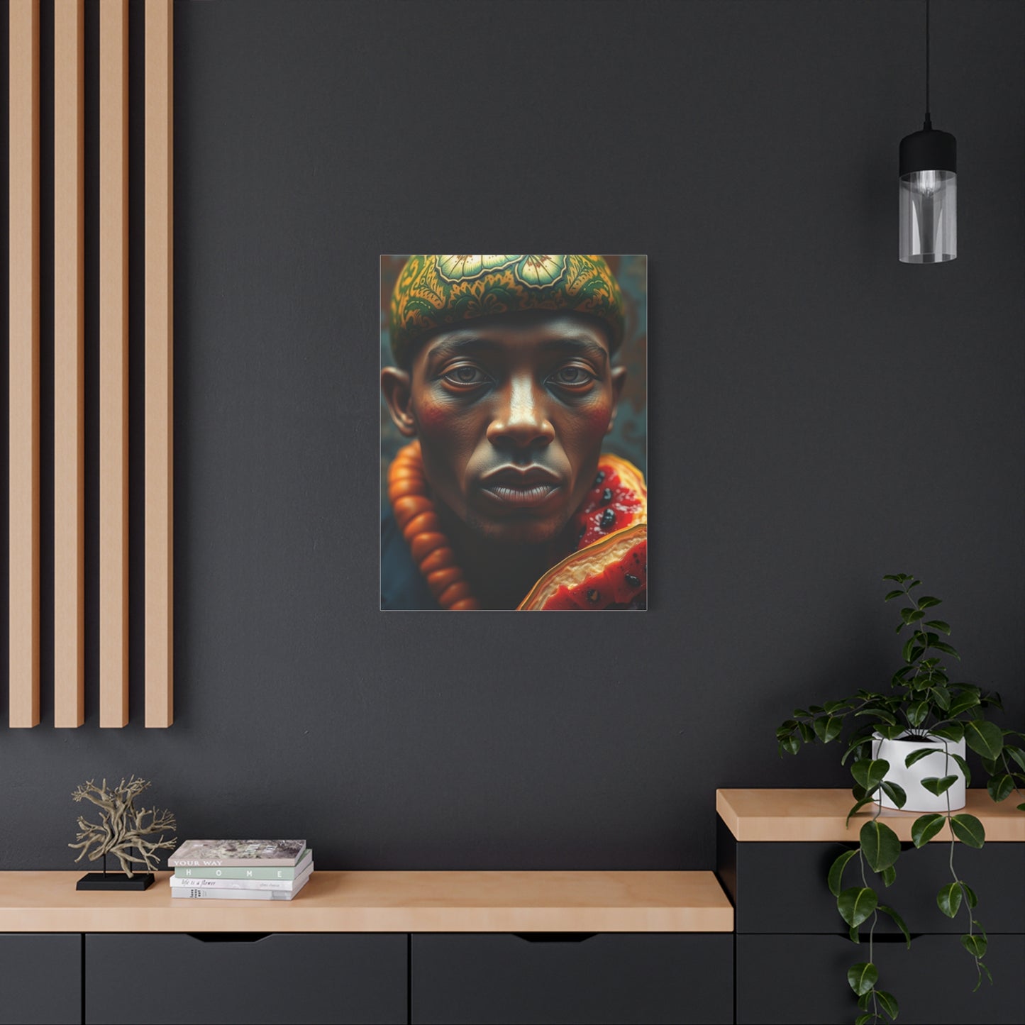 Verdant Essence Canvas Wall Art & Canvas Print