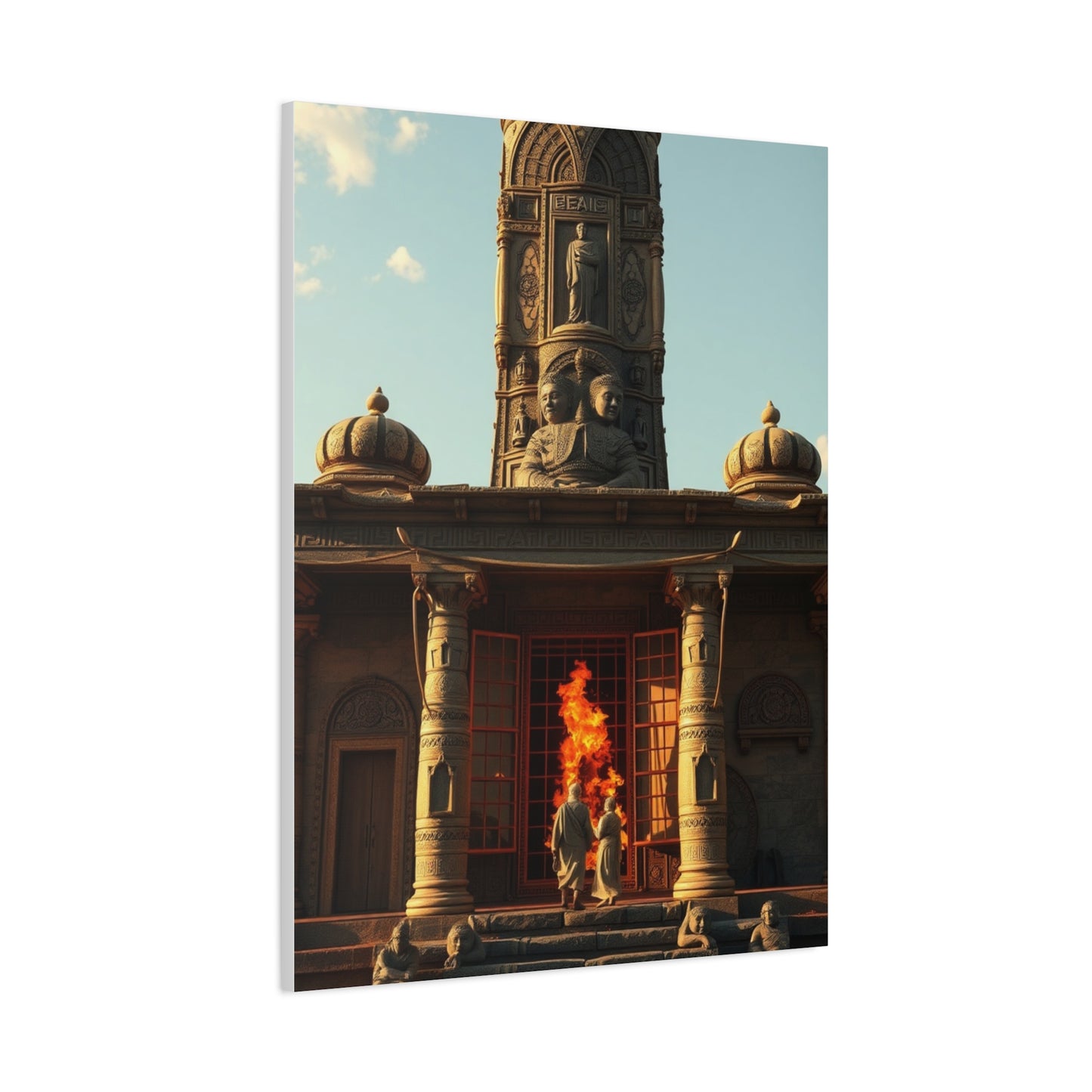 Primal Heritage Panorama Wall Art & Canvas Print