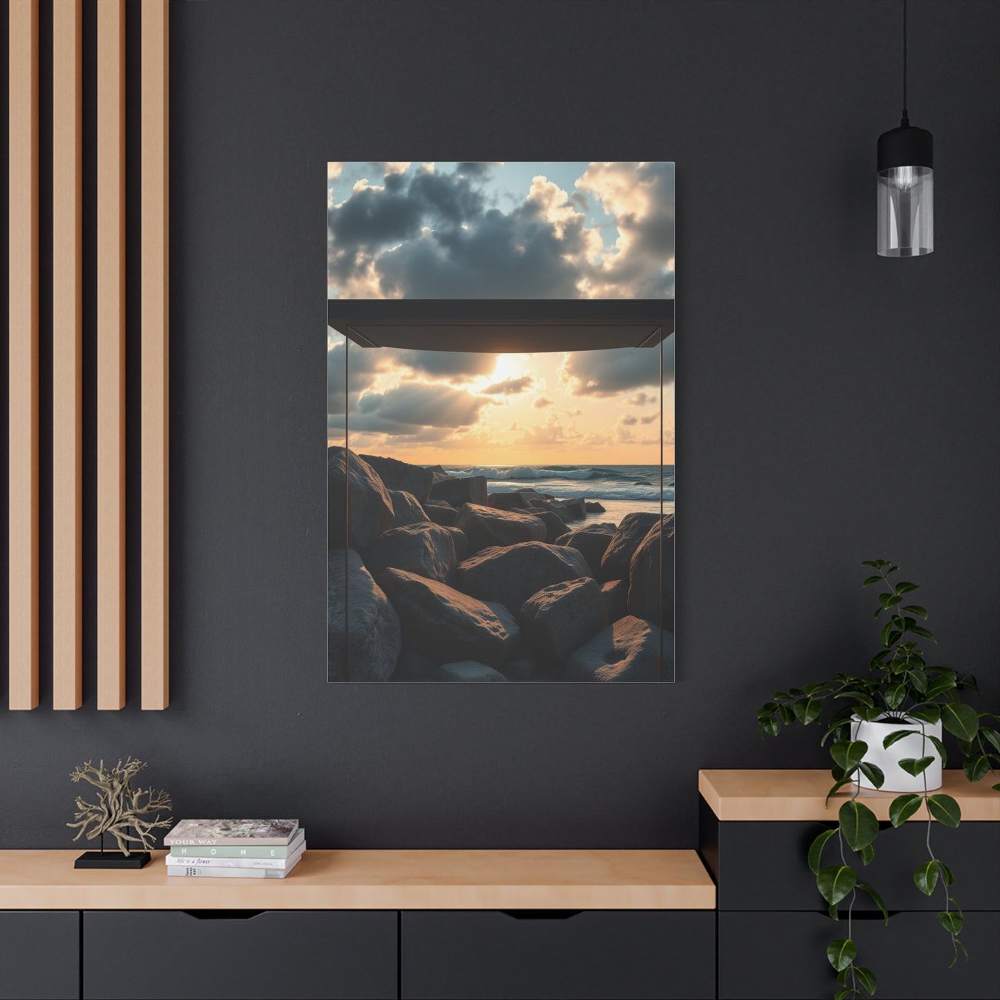 Coastal Panorama Elegance Wall Art & Canvas Print