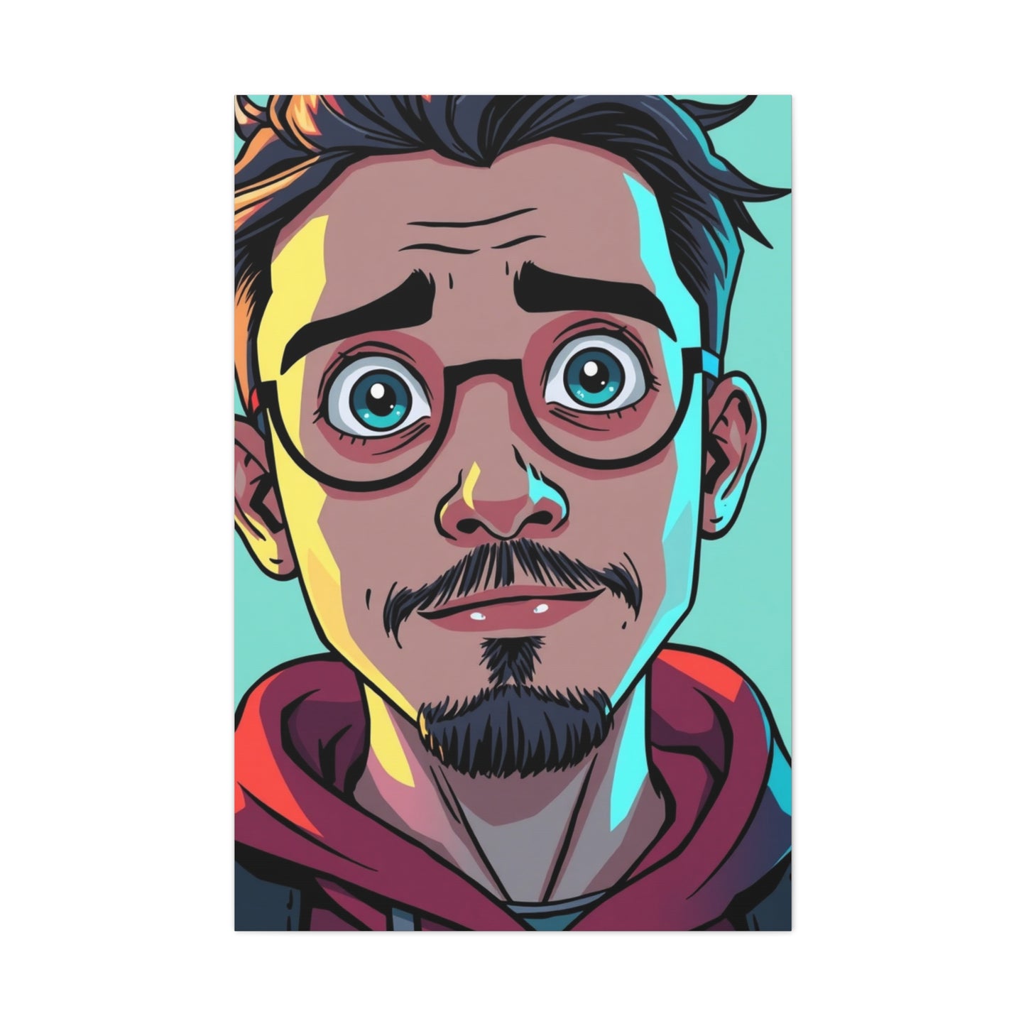 Chic Animated Masterpiece Wall Art & Canvas Print