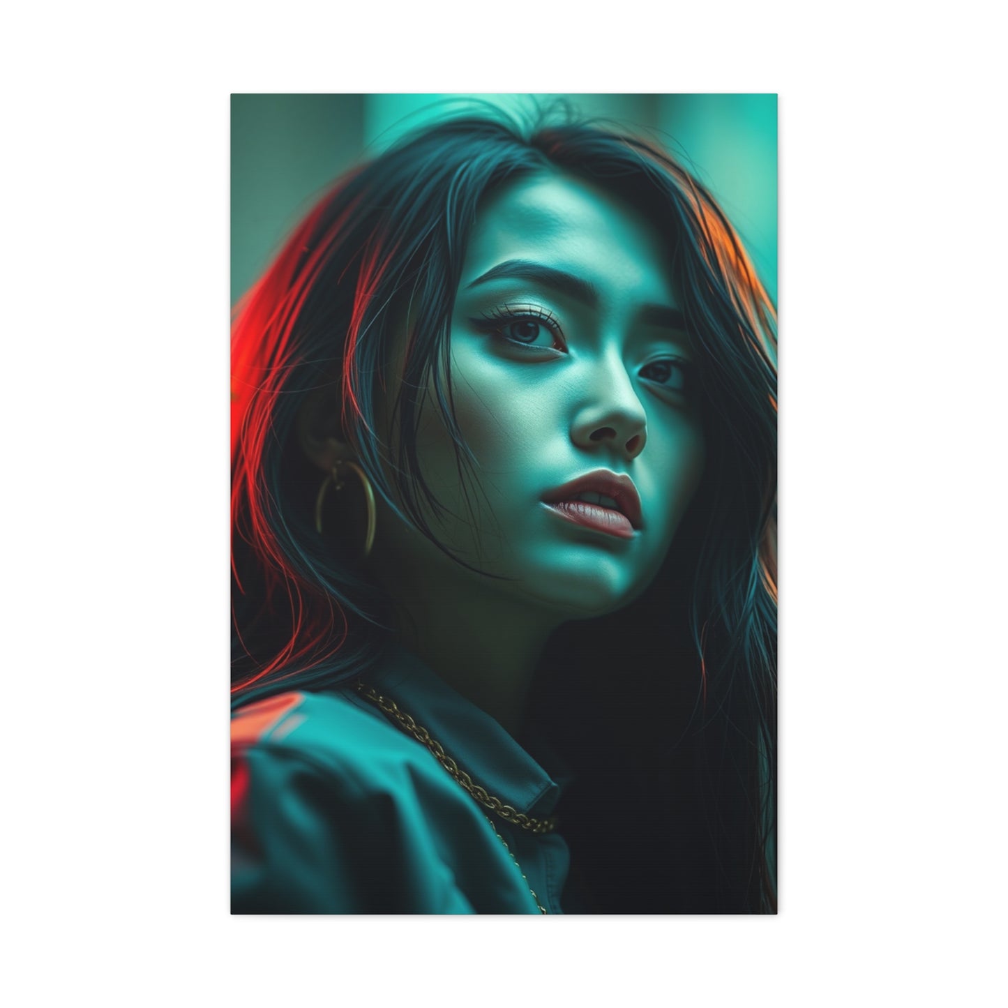 Emerald Serenity Artwork Wall Art & Canvas Print