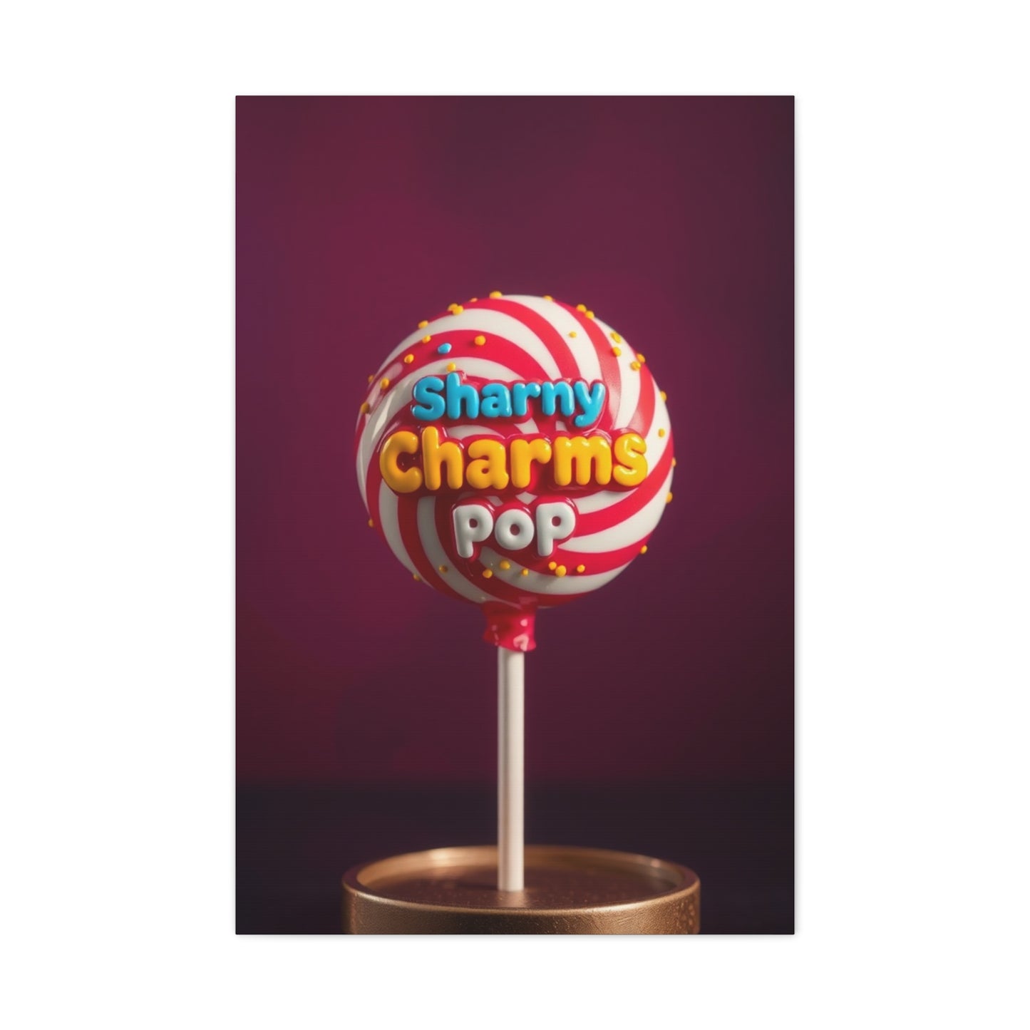 Charmed Confectionery Portrait Wall Art & Canvas Print