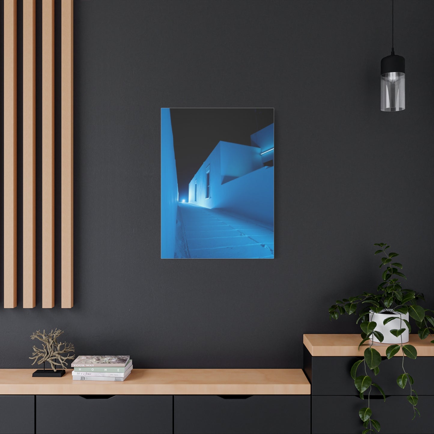 Blue and White Art Luxury Canvas Wall Art & Canvas Print