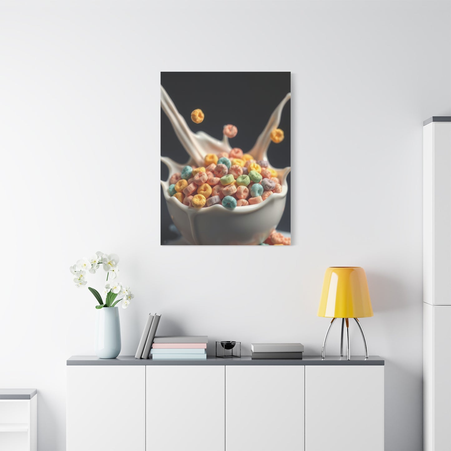 Rich Lattice of Loops Artwork Wall Art & Canvas Print