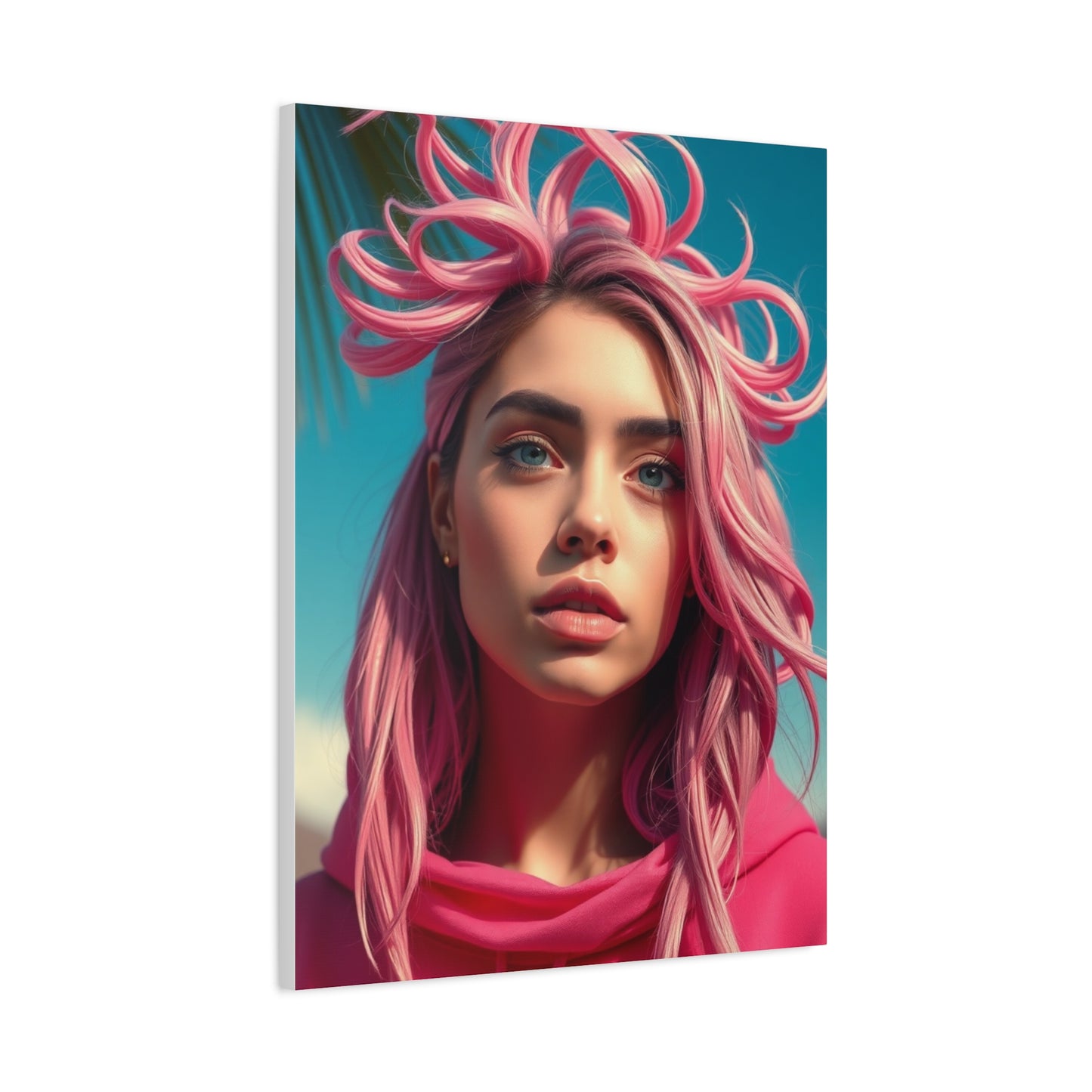 Crimson Serenade Artistry Wall Art & Canvas Print