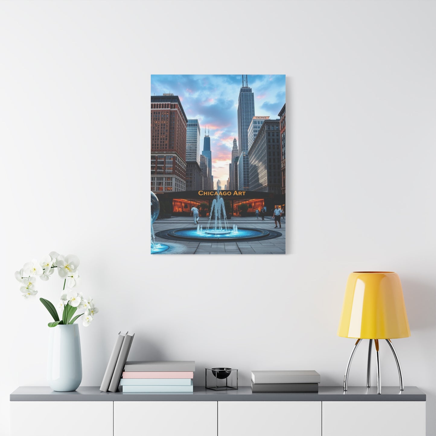 Vision Chicago Art Art Wall Art & Canvas Print