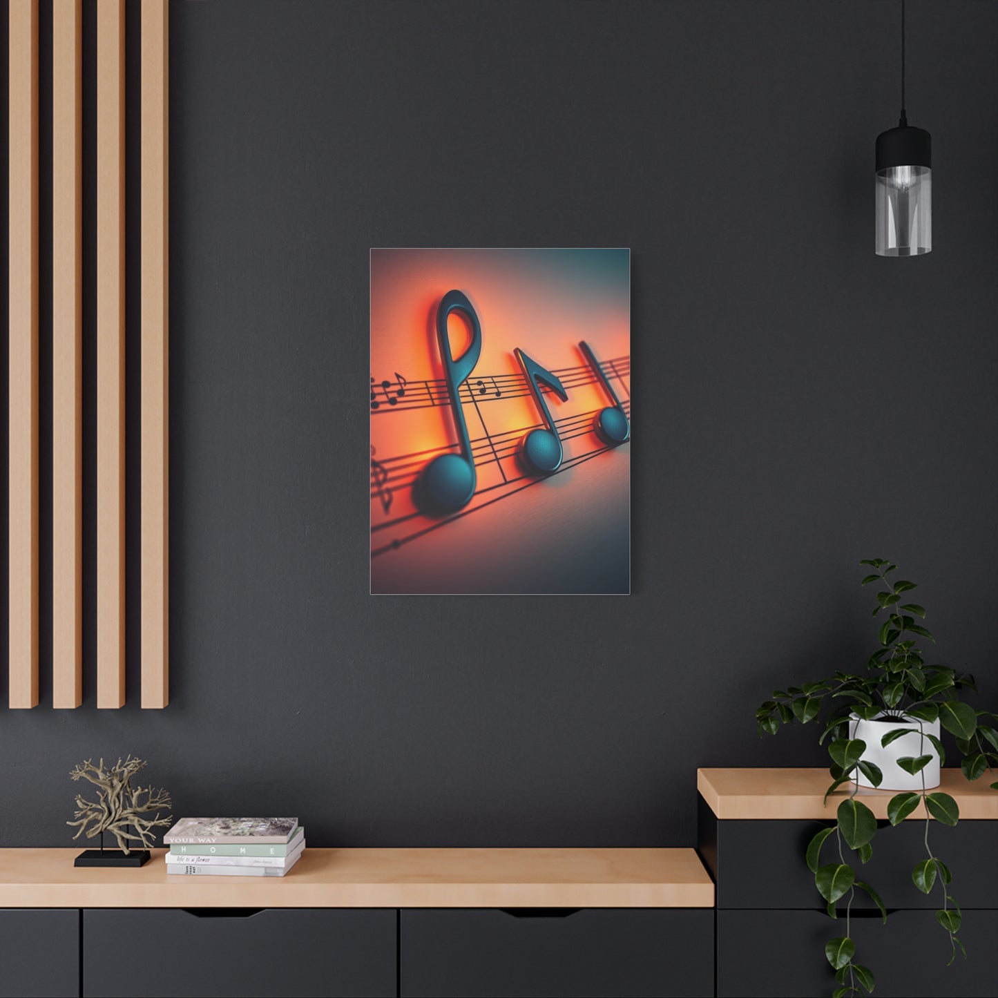 Musical Notes Art Supreme Gallery Wall Art & Canvas Print