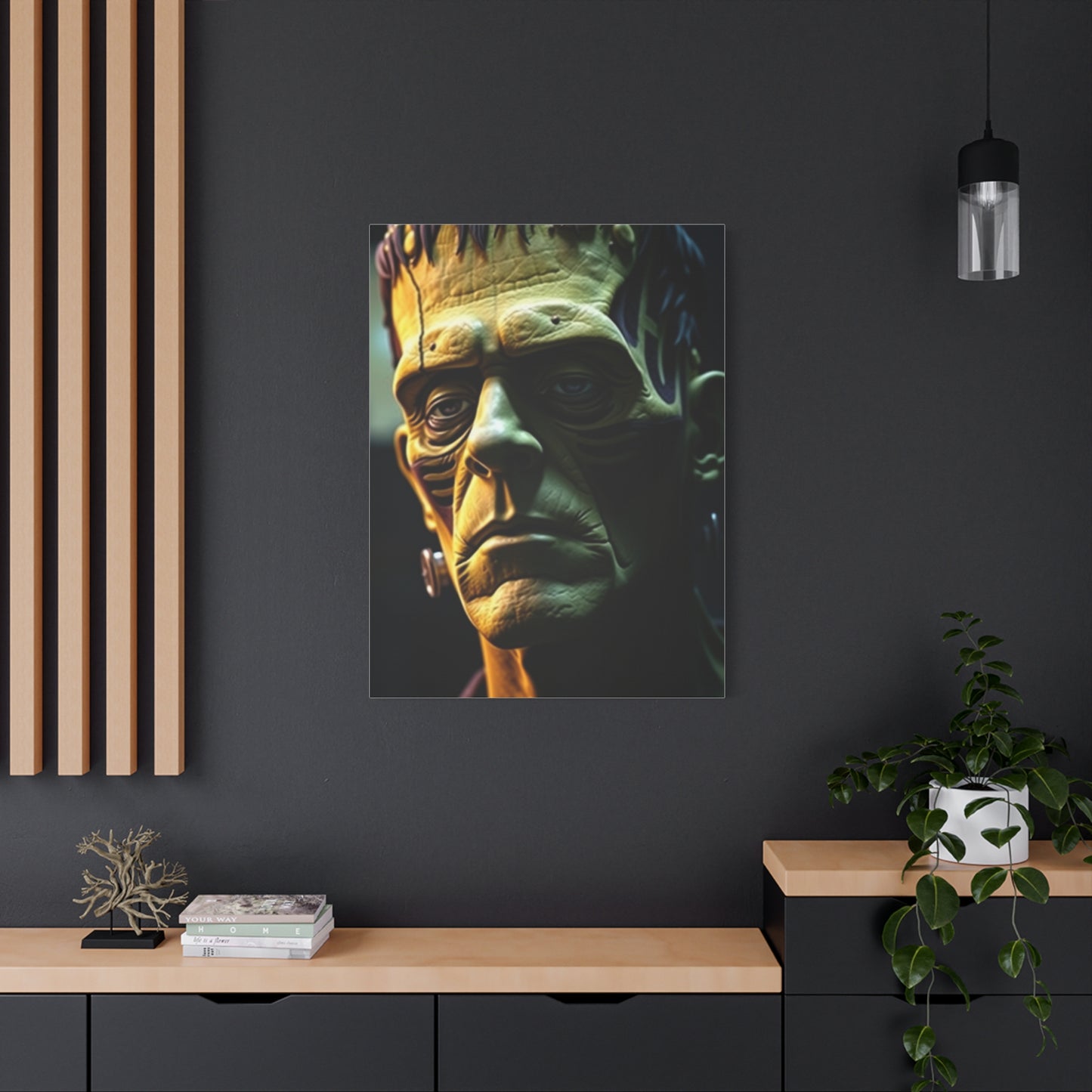 Frankenstein Art Luxury Canvas Wall Art & Canvas Print