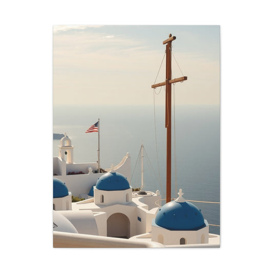 Vision Santorini Art Art Wall Art & Canvas Print