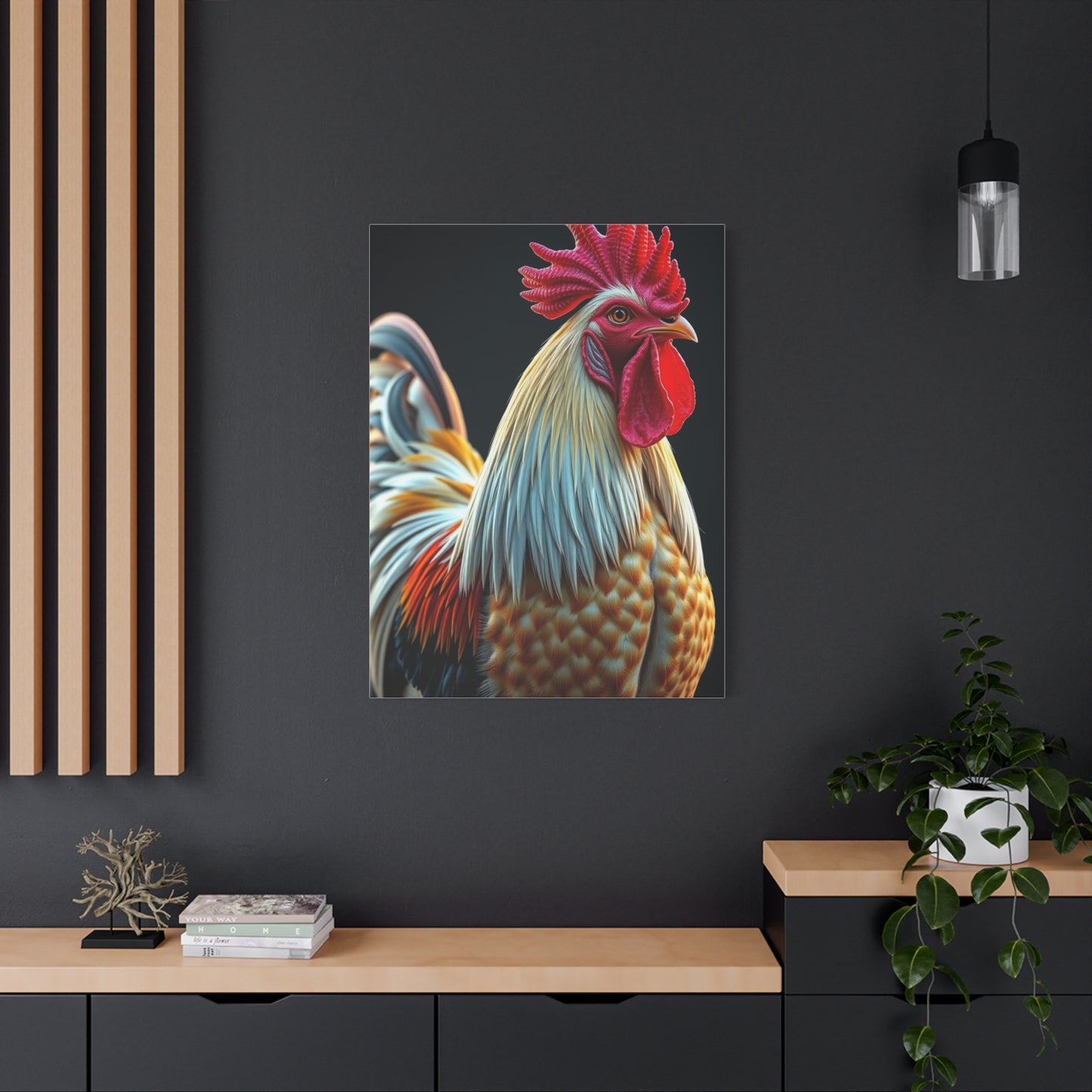 Chicken & Rooster Wall Art Supreme Gallery Wall Art & Canvas Print