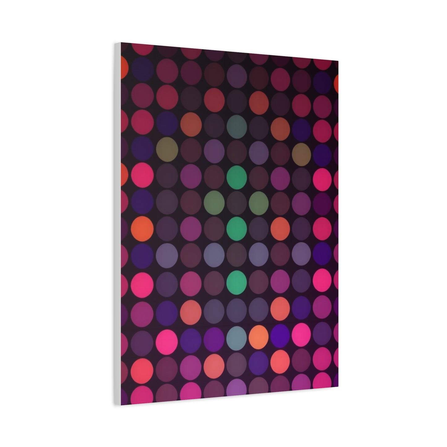 Masterpiece Polka Dot Pattern Art Vision Wall Art & Canvas Print