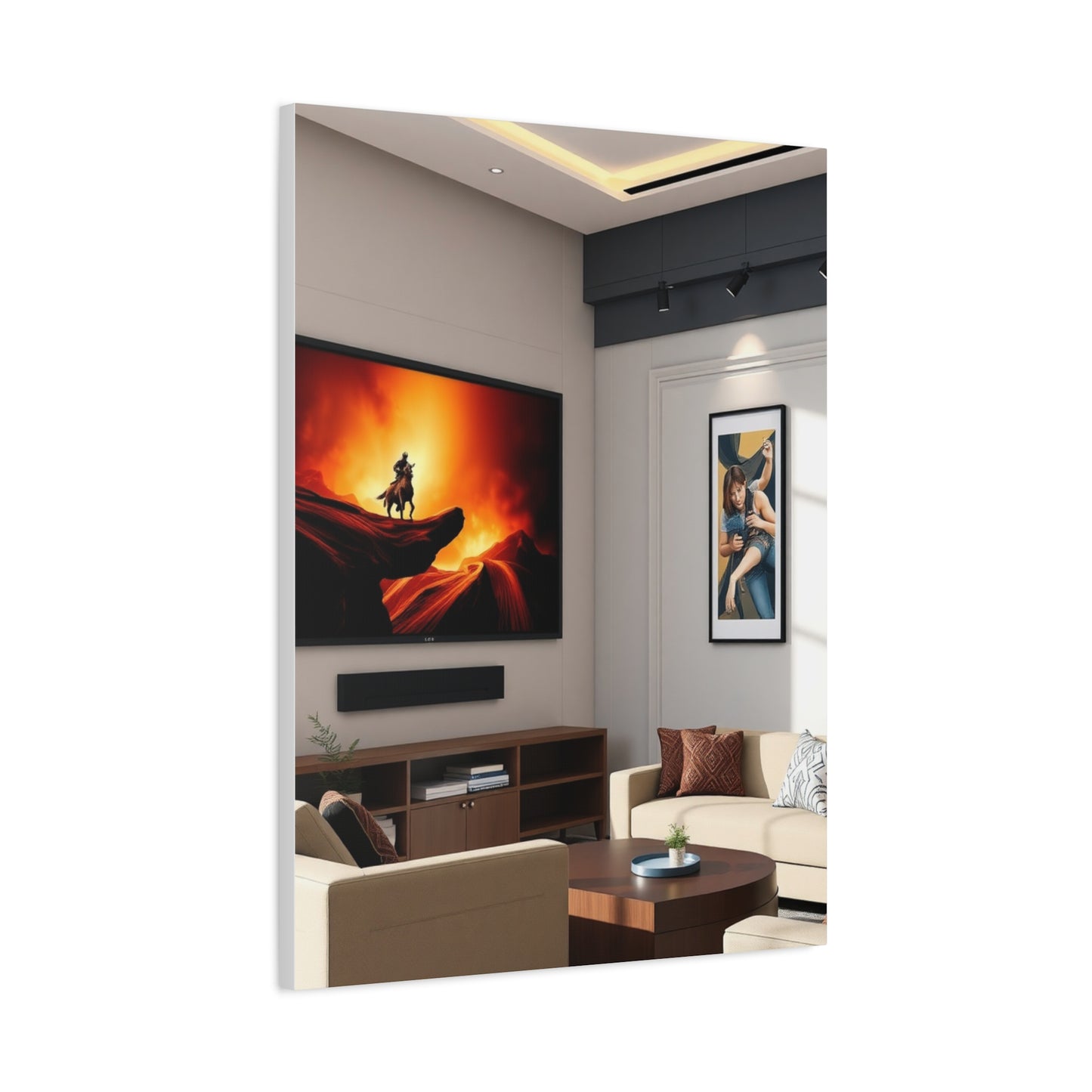 Supreme Home Theatre Decor Art Collection Wall Art & Canvas Print