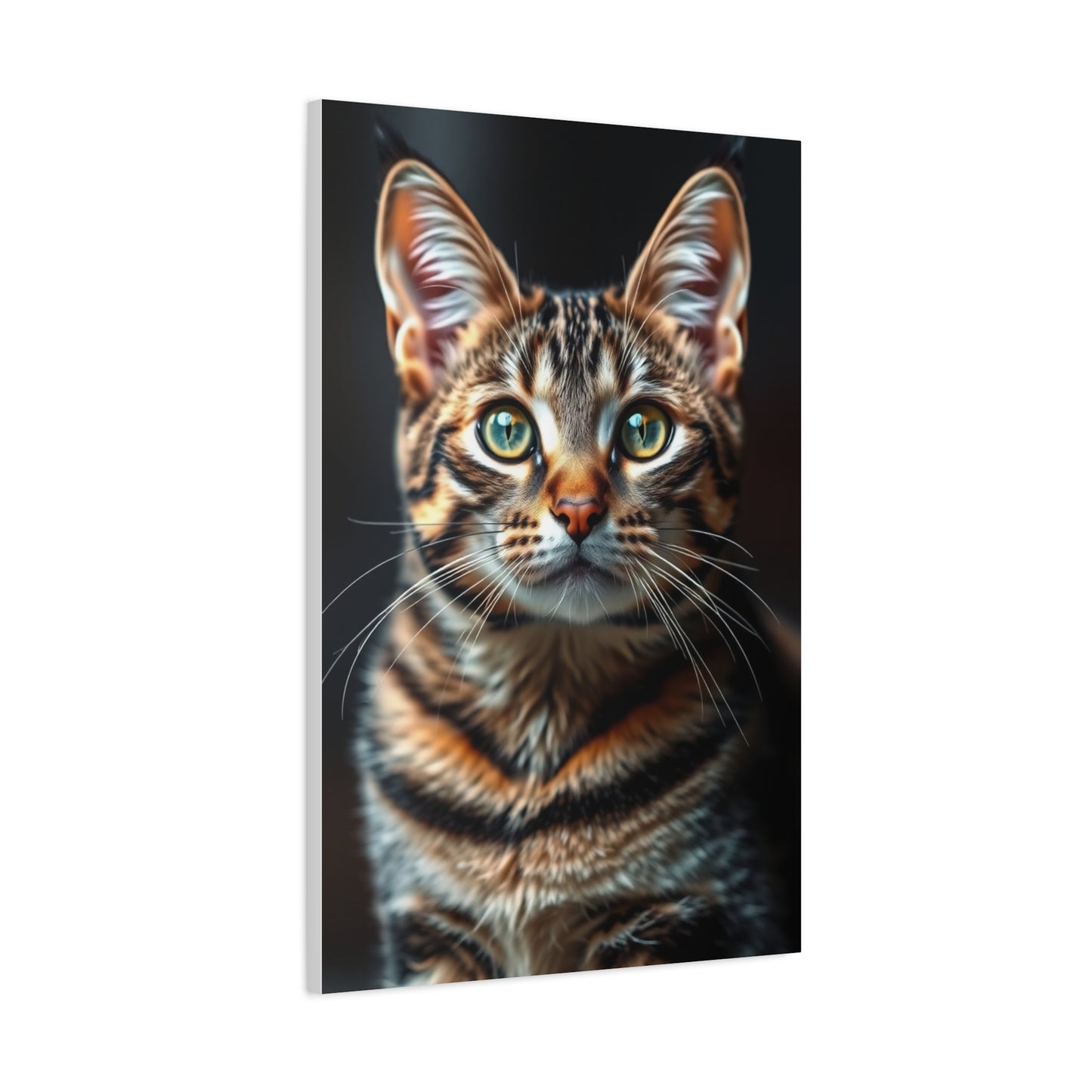 Masterpiece Tabby Cat Art Vision Wall Art & Canvas Print