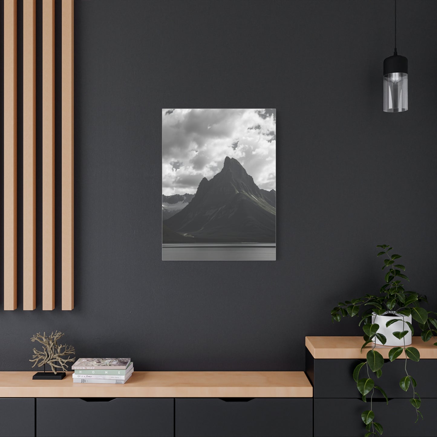 Vision Black & White Scenic Landscapes Art Art Wall Art & Canvas Print