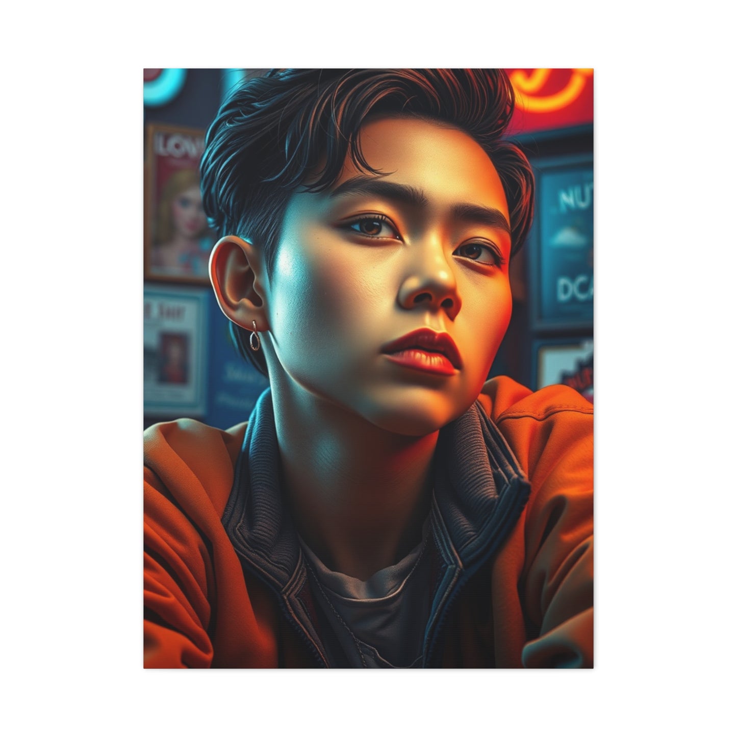 90’s Nostalgia Art Luxury Canvas Wall Art & Canvas Print