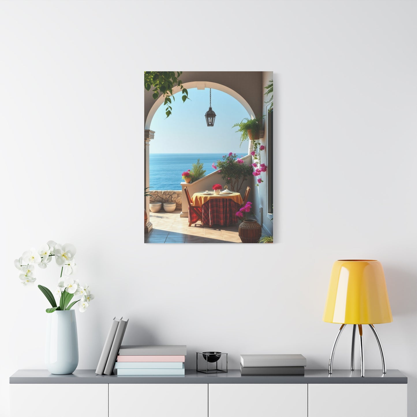 Masterpiece Mediterranean Decor Art Vision Wall Art & Canvas Print