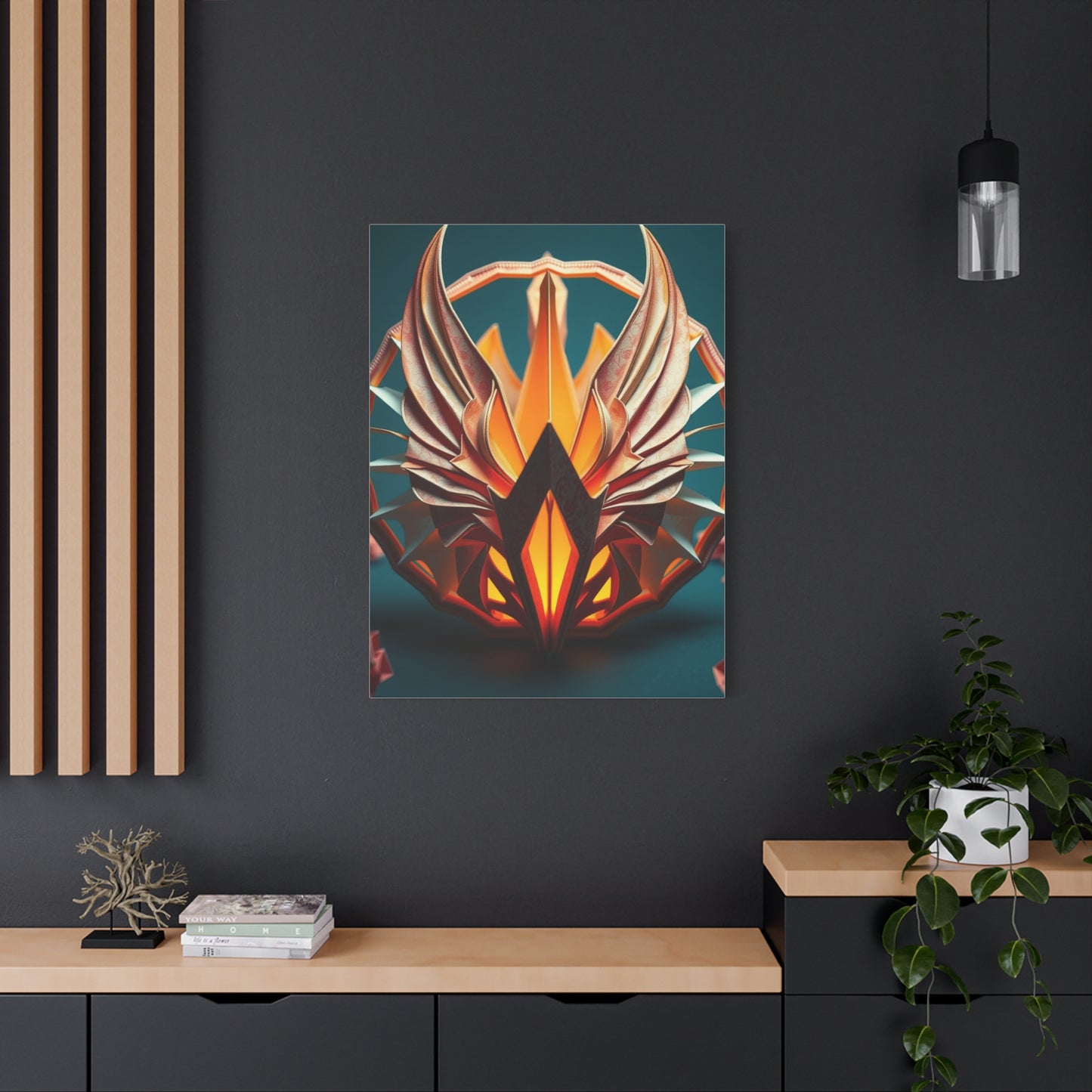 Origami Opulence Wall Art Wall Art & Canvas Print