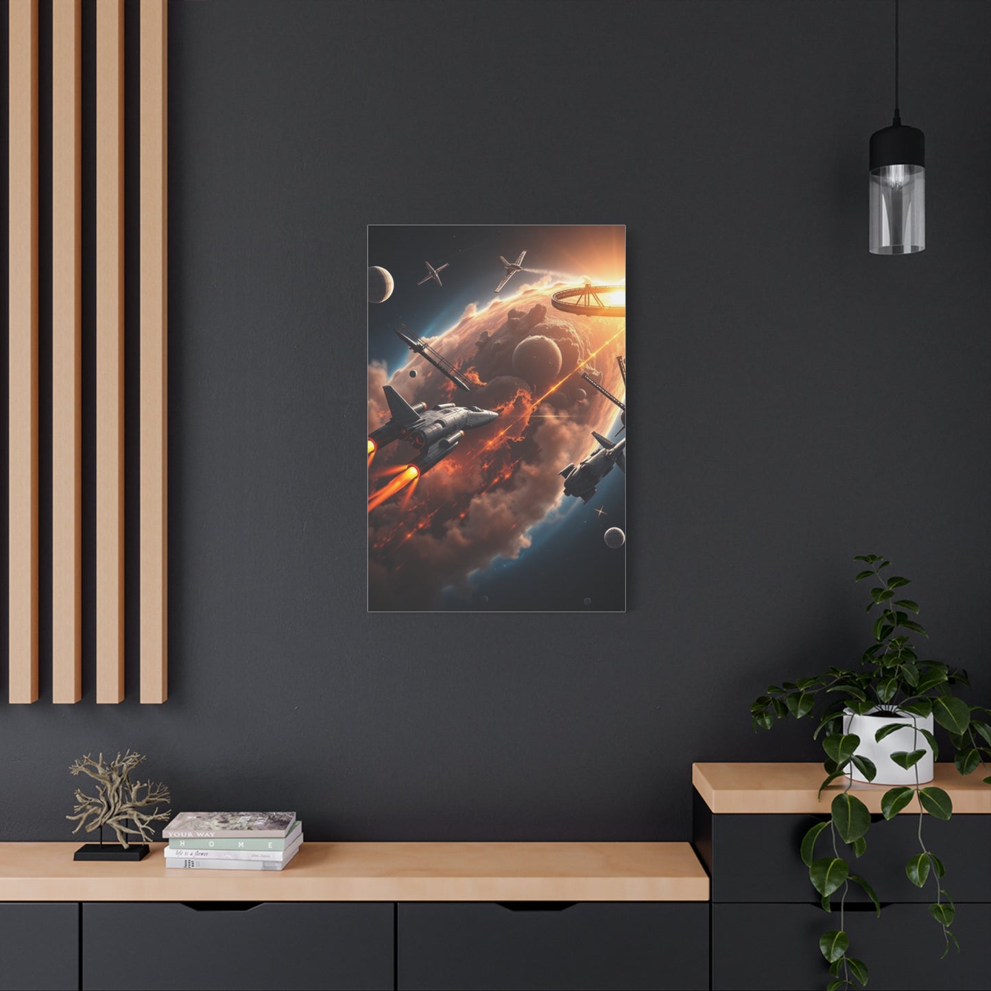 Nebula Majesty Canvas Wall Art & Canvas Print