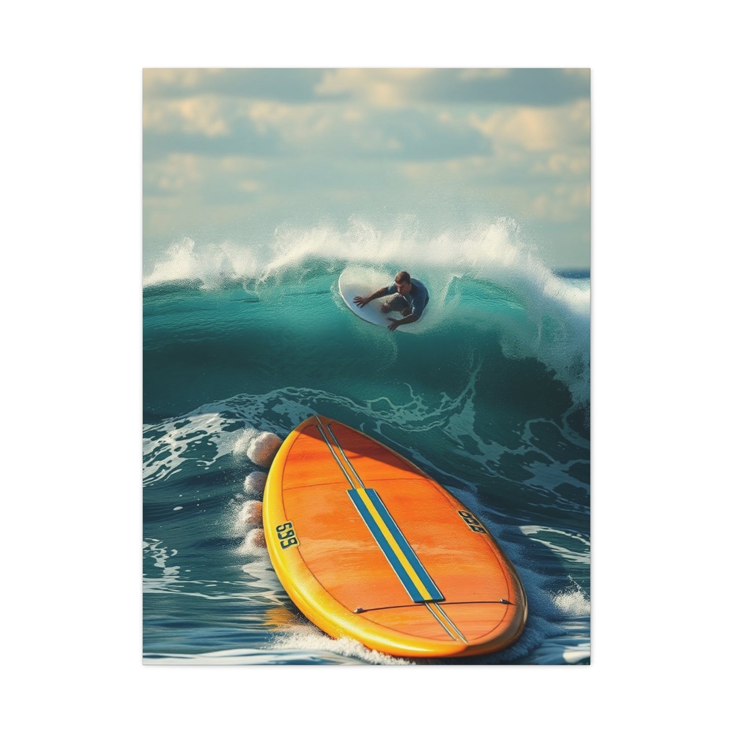 Oceanic Reverie Canvas Wall Art & Canvas Print