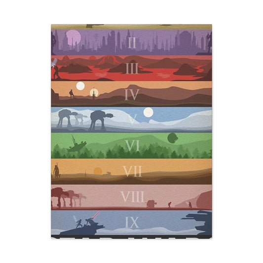 Star Wars Sequels Wall Art & Canvas Prints