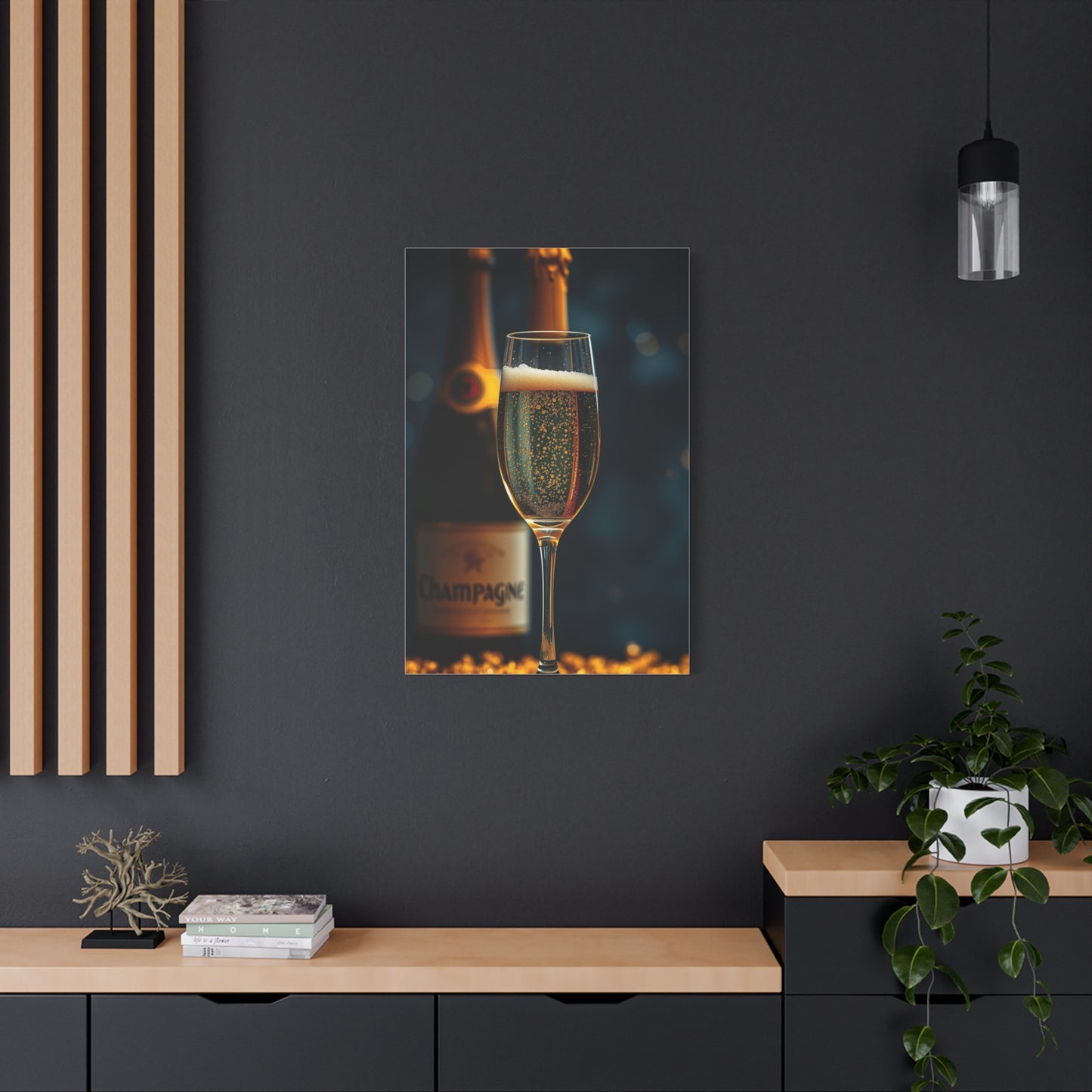 Supreme Champagne Art Collection Wall Art & Canvas Print