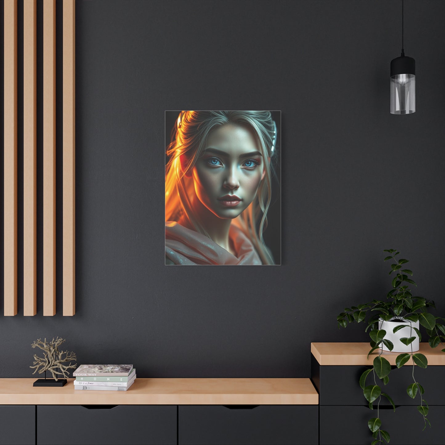 Radiant Cyber Canvas