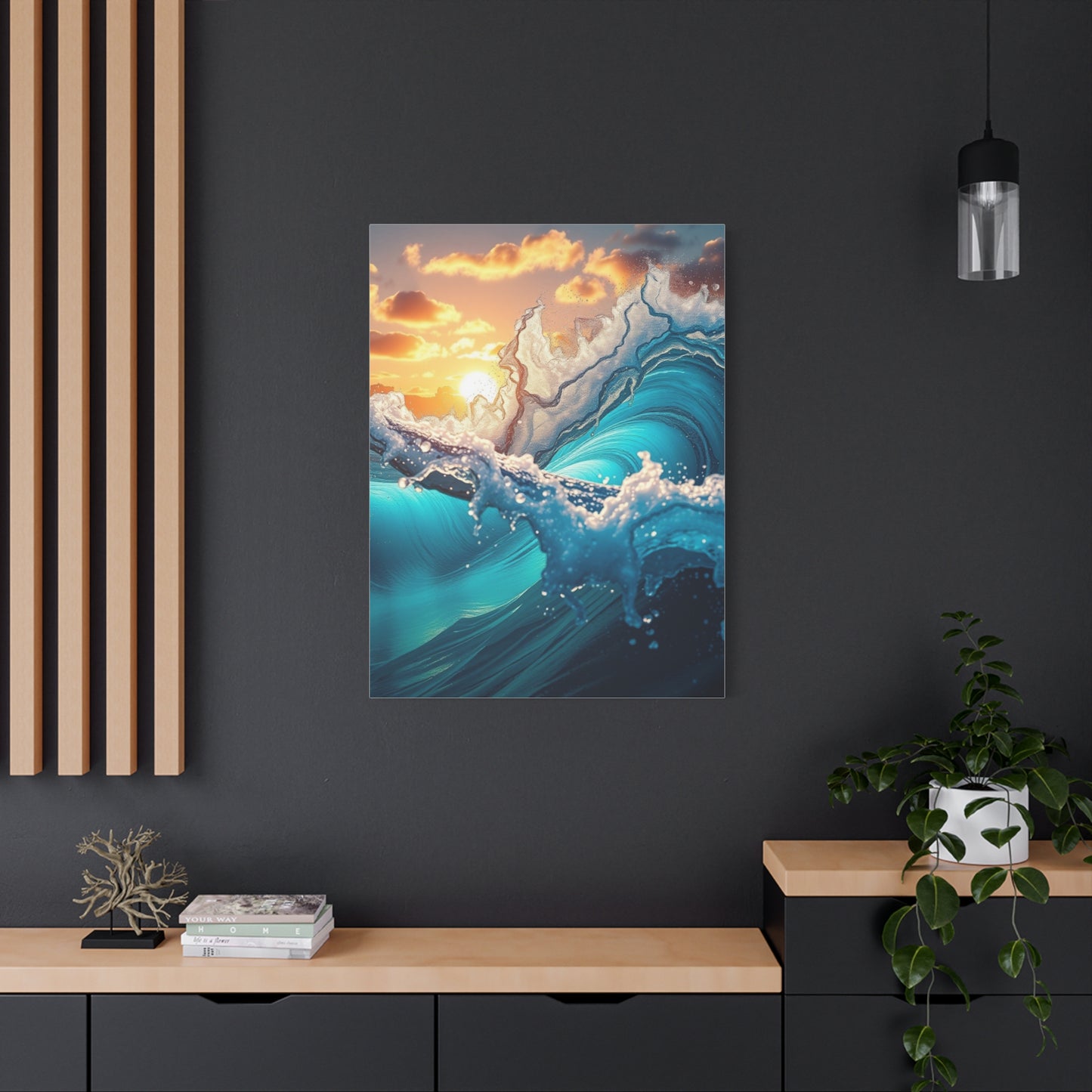 Tidal Elegance Artistry Wall Art & Canvas Print