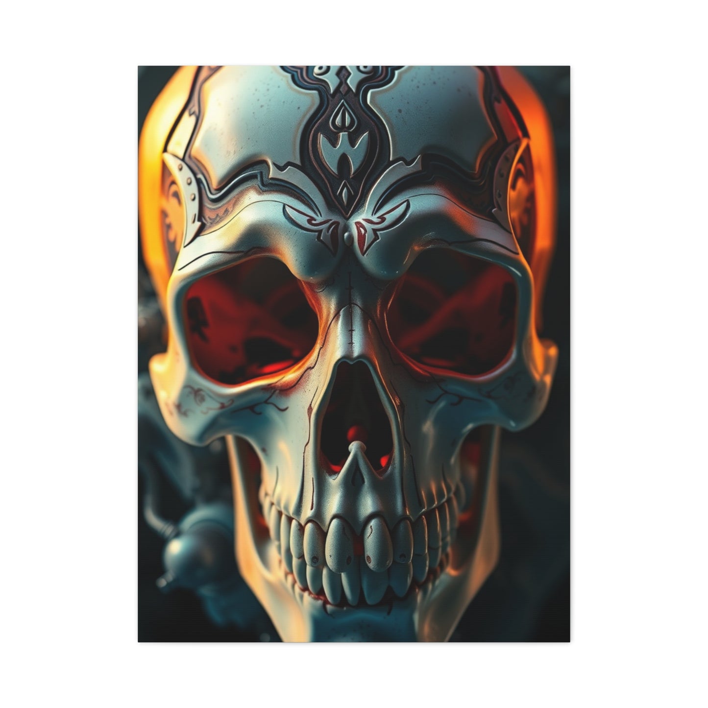 Vision Skulls Art Art Wall Art & Canvas Print